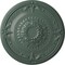 Ekena Millwork Athens Ceiling Medallion (Fits Canopies up to 3 5/8"), Hand-Painted Cloud Burst, 26 1/4"OD x 3 1/4"P CM27ATCBF - alternate 1
